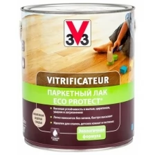 Лак V33 ECO PROTECT паркетный глянцевый 0,75 л