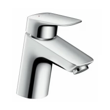 Смеситель Hansgrohe Logis (со сливным гарнитуром) (ComfortZone 70) (хром) для раковины 71070000