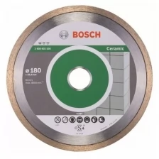 Диск алмазный отрезной STANDARD for Ceramic (180х25.4 мм) для настольных пил Bosch 2.608.602.536