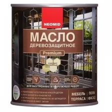 Неомид Масло деревозащитное Premium (2 л) Тик