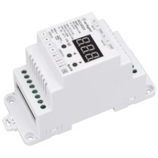 Arlight Декодер SMART-K23-DMX512-DIN (12-24V, 3x6A) (Arlight, IP20 Пластик) 027126