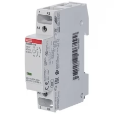 ABB Контактор ESB20-11N-06 модульный (20А АС-1, 1НО+1НЗ), катушка 230В AC/DC