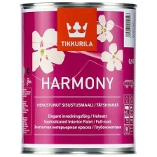 Tikkurila Harmony Краска акрилатная, стойкая к мытью (белый, глубокоматовый, база A, 0,9 л)