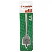 Сверло HAMMER Flex 202-230 DR WD SP 32мм*152мм дерево, перовое