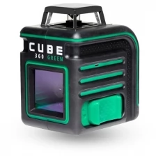 Лазерный уровень ADA CUBE 360 GREEN BASIC EDITION (А00672)